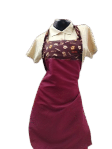 delantal tipo peto y mandiles